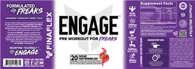 Photo of the FINAFLEX Engage Sour Watermelon label
