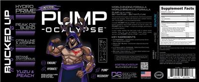 Photo of the Bucked Up Pump Ocalypse Yuzu & Peach label