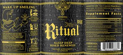 Photo of the Ambrosia Ritual-PM label