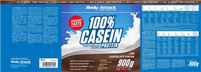 100% Casein Protein Chocolate Cream