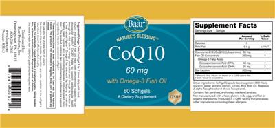 Originaletikett: CoQ10 60 mg
