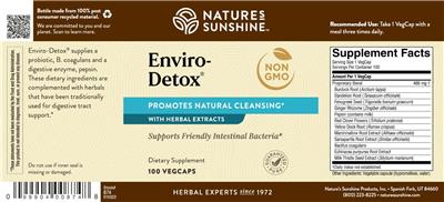 Label of Enviro-Detox
