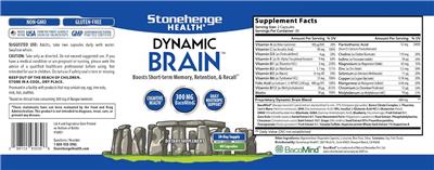 Originaletikett: Dynamic Brain 300 mg