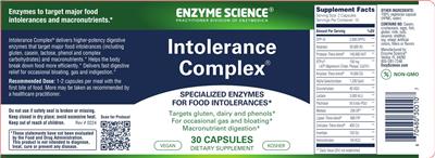 Originaletikett: Intolerance Complex