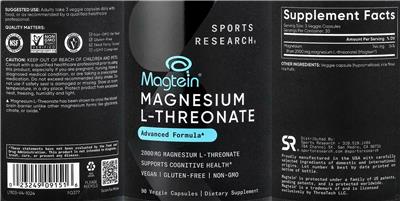 Magnesium L-Threonate 2000 mg