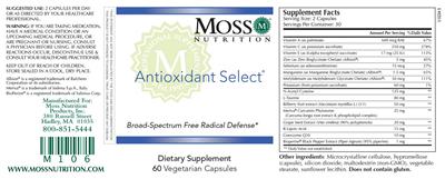 Originaletikett: Antioxidant Select