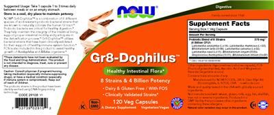 Label of Gr8-Dophilus