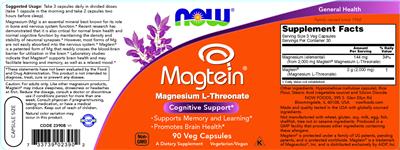 Originaletikett: Magtein
