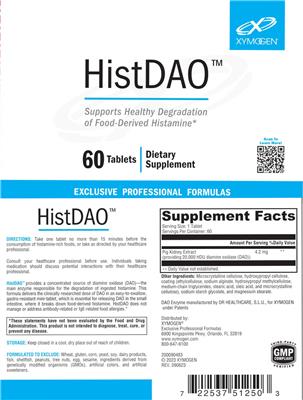 Photo of the XYMOGEN HistDAO label