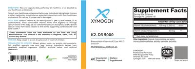 Originaletikett: K2-D3 5000