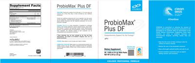 Label of ProbioMax Plus DF