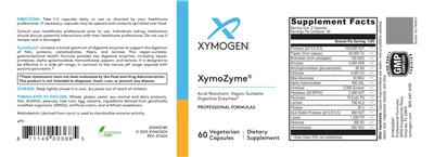 Photo of the XYMOGEN XymoZyme label