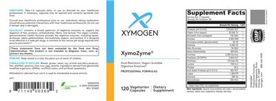 Photo of the XYMOGEN XymoZyme label