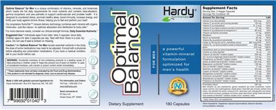 Originaletikett: Optimal Balance For Men