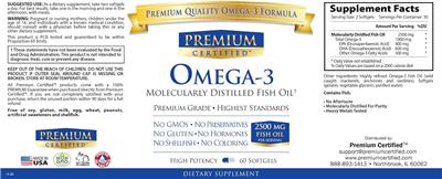 Originaletikett: Omega-3
