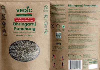 Photo of the Vedic Herbs Bhringaraj Panchang label