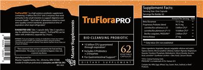Label of TruFloraPro