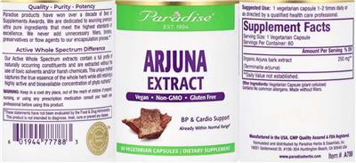 Photo of the Paradise Arjuna label