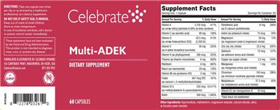 Photo of the Celebrate Mutli-ADEK label