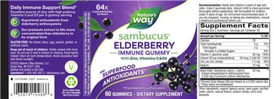 Sambucus Elderberry Immune Gummy