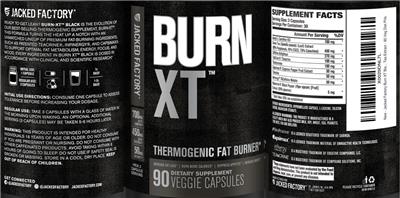 Photo of the Jacked Factory Burn XT Black label