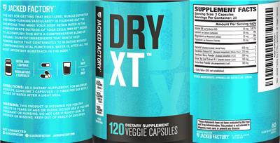 Photo of the Jacked Factory Dry XT label