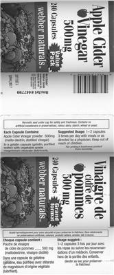 Apple Cider Vinegar 500 mg