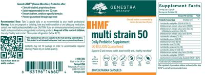 Label of HMF Multi Strain 50