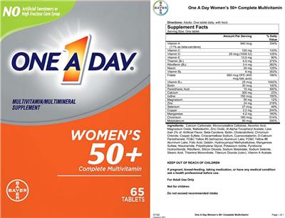 Product label image for Women's 50+ Complete Multivitamin