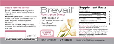 Photo of the Barlean's Brevail label