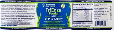 Photo of the Houston Enzymes TriEnza Powder with DPP IV Activity label