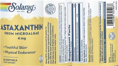 Astaxanthin 4 mg