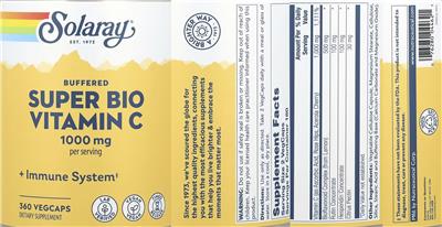 Buffered Super Bio Vitamin C 1000 mg