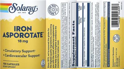 Iron Asporotate 18 mg
