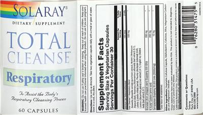Total Cleanse Respiratory