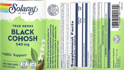 Black Cohosh 540 mg
