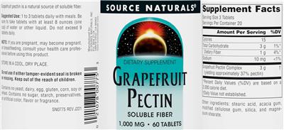 Grapefruit Pectin 1000 mg