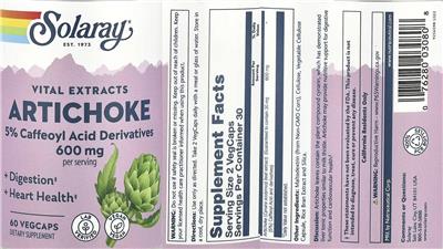 Artichoke 600 mg