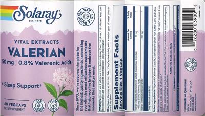 Valerian 50 mg
