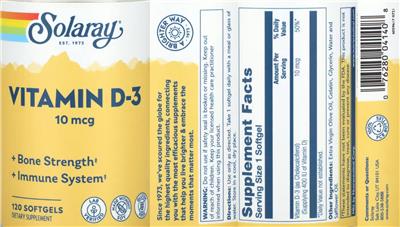 Vitamin D-3 10 mcg