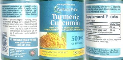 Turmeric Curcumin 500 mg