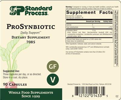 Label of ProSynbiotic