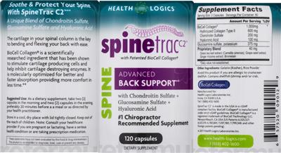 Photo of the Health Logics SpinetracC2 label