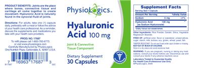 Hyaluronic Acid 100 mg