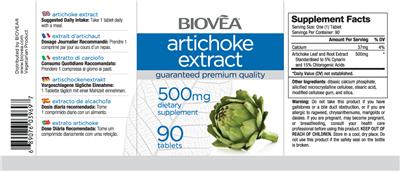 Artichoke Extract 500 mg