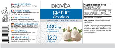 Garlic Odorless 500 mg