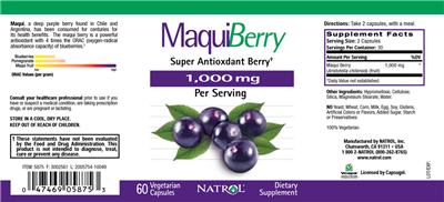 MaquiBerry 1,000 mg