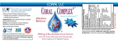 Photo of the Coral Coral Complex 3 label