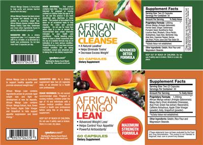 Photo of the NewtonEverett African Mango Cleanse label