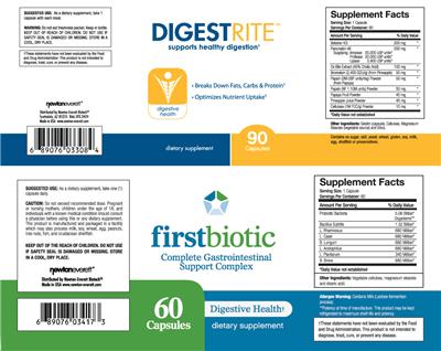 Photo of the NewtonEverett FirstBiotic label